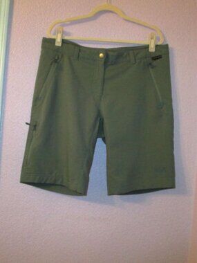 Jack Wolfskin Hiking Shorts Mens L Stretch Cargo DWR Lightweight Gorpcore 11"